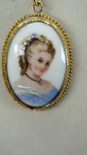 Vintage handpainted limoges - handpainted,