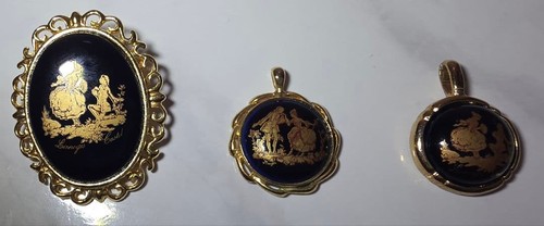 Limoges france vintage brooch - france,