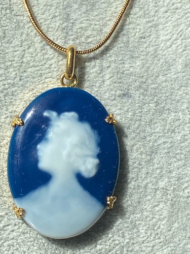 Vintage limoges cameo lady - limoges, in