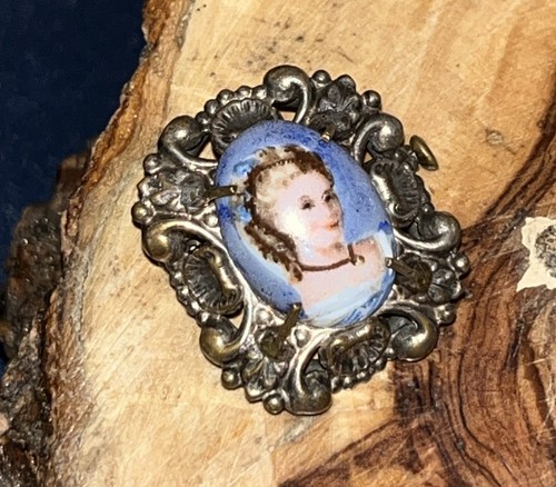 Vintage limoges cameo - vintage, lady