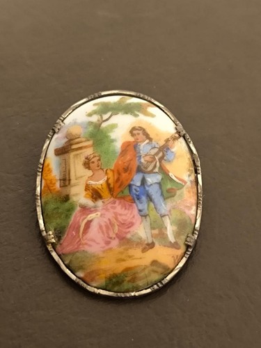 Limoges france vintage brooch - france,