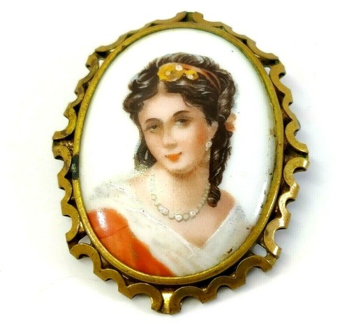 Painted limoges porcelain - limoges,